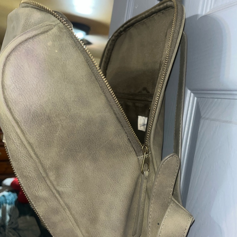 Universal Threads Olive Backpack Purse - image 4